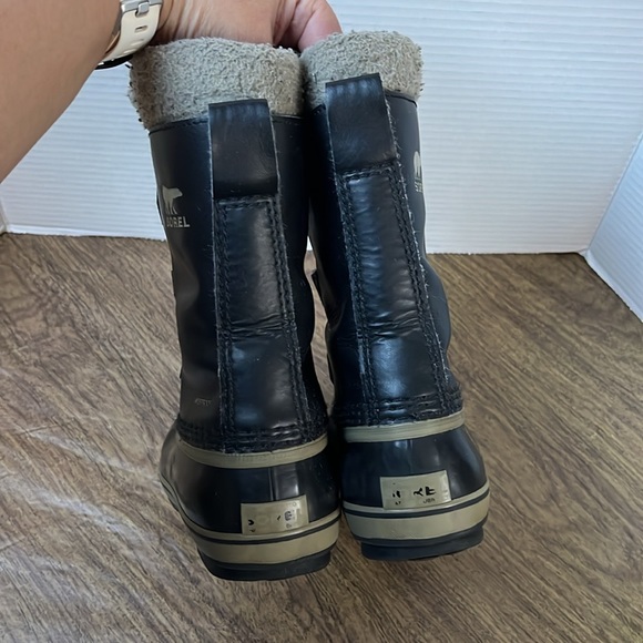 Sorel Kids Waterproof Boots Winter Snow boots Black Size 3 - Picture 6 of 10